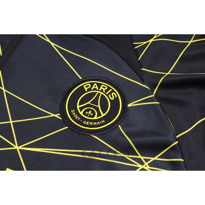 Tuta da Track di Felpa Paris Saint-Germain Jordan 2023-2024 Nero